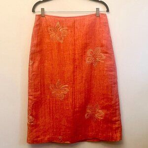Tocca Linen skirt